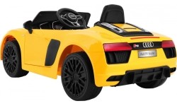 Pojazd elektryczny Audi R8 Spyder RS EVA 2 4 G, żółty