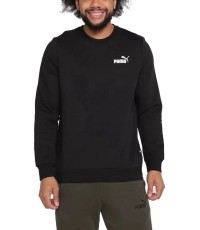 Bluza męska Puma Ess Small Logo Crew czarna 586682 01