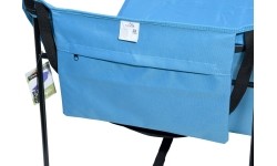 Leżak KORFU, niebieski