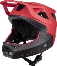 Kask FORCE Drop, rozmiar XS-S (51-54 cm) (czarno-czerwony)