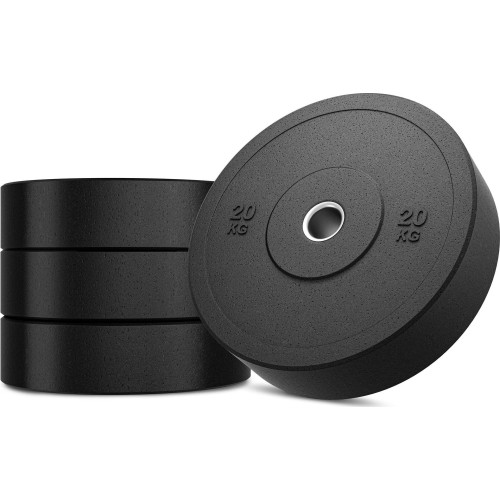 Obciążenie olimpijskie gumowe 20 kg Marbo Sport MW-Bumper-20KG