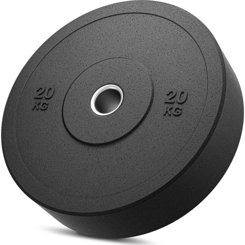 Obciążenie olimpijskie gumowe 20 kg Marbo Sport MW-Bumper-20KG