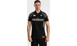 Koszulka polo Venum Motorsport bawełniana – czarna