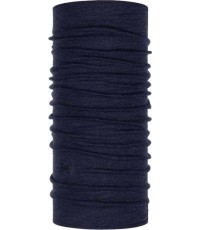Kominiarka Merino Midweight, melanżowa ciemnoniebieska - 779