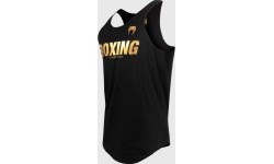 Męska koszulka bez rękawów Venum Boxing VT - Black/Gold.