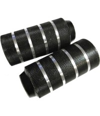 Podpórki na nogi BMX (pegi) // oś 9 mm, 50 x 112 mm, stal (czarne)