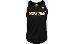 Koszulka na ramiączkach Venum Muay Thai VT - czarno-złota