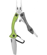 Multitool Gerber Crucial, zielony