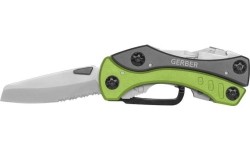 Multitool Gerber Crucial, zielony