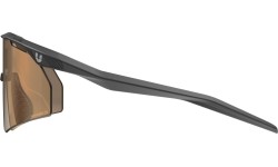 Glasses Uvex ultimate pace ultra V CV black matt / mirror red