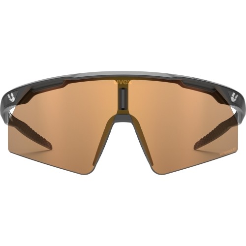 Glasses Uvex ultimate pace ultra V CV black matt / mirror red