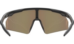 Glasses Uvex ultimate pace ultra V CV black matt / mirror red