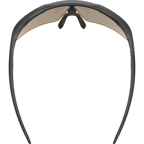 Glasses Uvex ultimate pace ultra V CV black matt / mirror red
