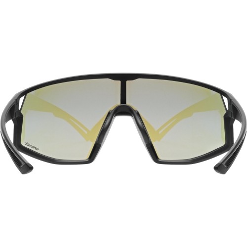 Glasses Uvex skyryse V black matt / mirror blue