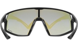 Glasses Uvex skyryse V black matt / mirror blue