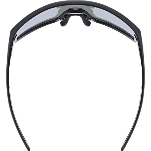 Glasses Uvex skyryse V black matt / mirror blue