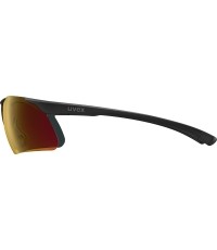 Okulary Uvex Slade Black Matt / Mirror Red