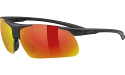 Okulary Uvex Slade Black Matt / Mirror Red
