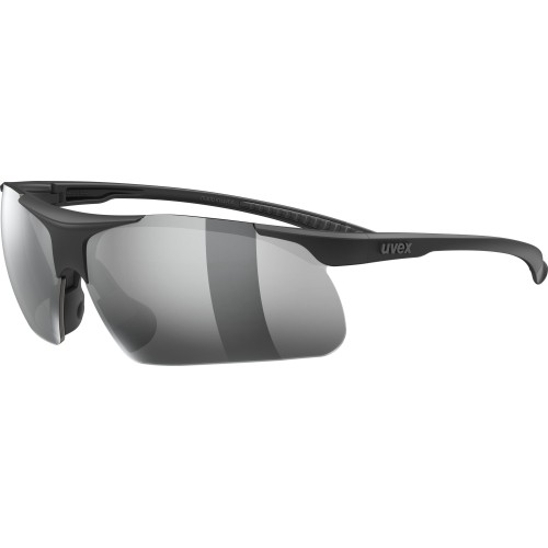 Glasses Uvex slade black matt / mirror silver