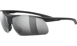 Glasses Uvex slade black matt / mirror silver