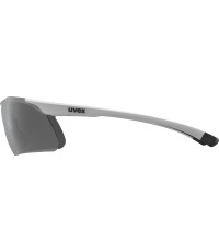 Glasses Uvex slade white matt / mirror silver