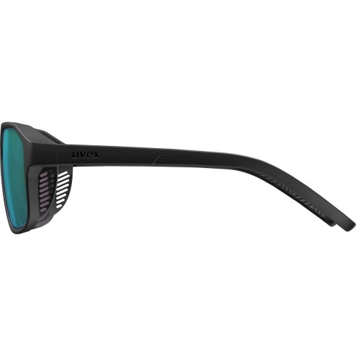 Glasses Uvex cosmic L black matt / mirror green