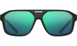 Glasses Uvex cosmic L black matt / mirror green