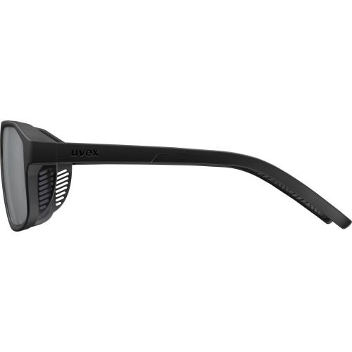 Glasses Uvex cosmic L black matt / mirror silver