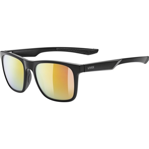 Glasses Uvex LGL 42 black /mirror red