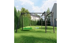 Drabinka PREMIUM MO-016 + huśtawka 2-stanowiskowa PREMIUM do drabinki MO-018 Marbo Sport