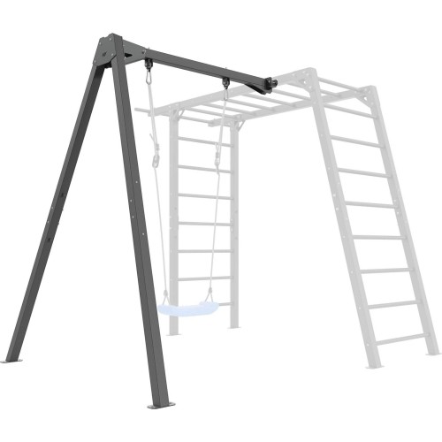 Drabinka PREMIUM MO-016 + huśtawka 1-stanowiskowa PREMIUM do drabinki MO-017 - Marbo Sport
