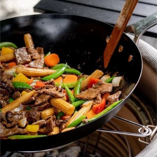 Patelnia wok ze stali węglowej Kamado Joe 40cm