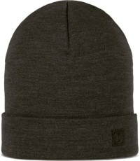 Merino Heavyweight Beanie Solid Bark - 843