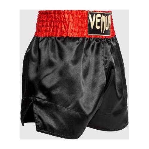 Spodenki Muay Thai Venum Classic, czerwono-czarno-złote