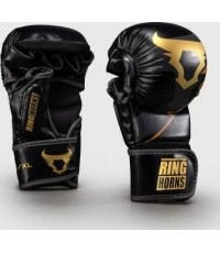 Ringhorns Charger by Venum MMA Sparring Gloves - Black/Gold