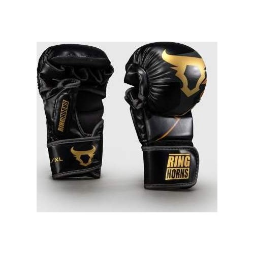 Ringhorns Charger by Venum MMA Sparring Gloves - Black/Gold