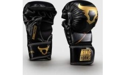 Ringhorns Charger by Venum MMA Sparring Gloves - Black/Gold