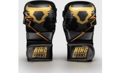Ringhorns Charger by Venum MMA Sparring Gloves - Black/Gold