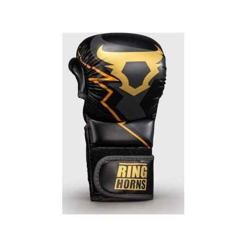 Ringhorns Charger by Venum MMA Sparring Gloves - Black/Gold