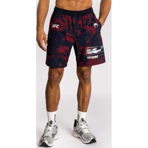Męskie spodenki MMA UFC Zenith by Venum, bordowe (Authentic Fight Week Performance)