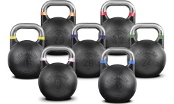 Pivot Fitness Competition stalowy zestaw kettlebell Complete Combi Set