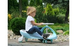 Grawitacyjny pojazd dla dzieci z kołami LED niebieski ECOTOYS