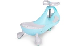 Grawitacyjny pojazd dla dzieci z kołami LED niebieski ECOTOYS