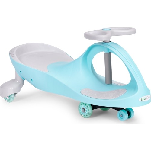 Grawitacyjny pojazd dla dzieci z kołami LED niebieski ECOTOYS