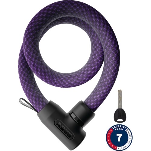 Zapięcie rowerowe Abus 4004K/110 midnight purple Yarnit