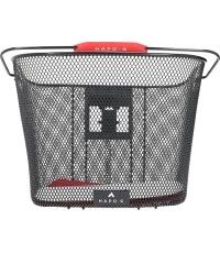 Torba rowerowa na kierownicę BONIN HAPO-G E-Bike // z uchwytem Quick-Release, metalowa (czarna)
