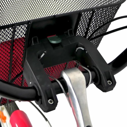 Torba rowerowa na kierownicę BONIN HAPO-G E-Bike // z uchwytem Quick-Release, metalowa (czarna)