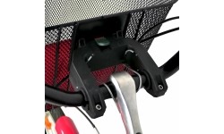 Torba rowerowa na kierownicę BONIN HAPO-G E-Bike // z uchwytem Quick-Release, metalowa (czarna)