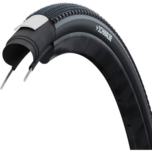 Opona Schwalbe G-ONE Comp Plus 28" x 1.70" (45-622) // E-25, dętkowa, sztywna, Reflex, Green Compound