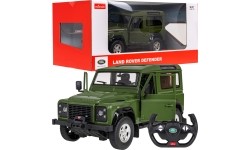 Samochód zdalnie sterowany Land Rover Defender 1:14 RASTAR zielony